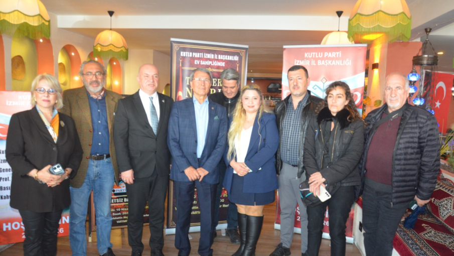 Kutlu Parti’den İzmir’de Reform Mesajı: “Siyasi Ayrımlar Değil, Vatanseverlik Esas”